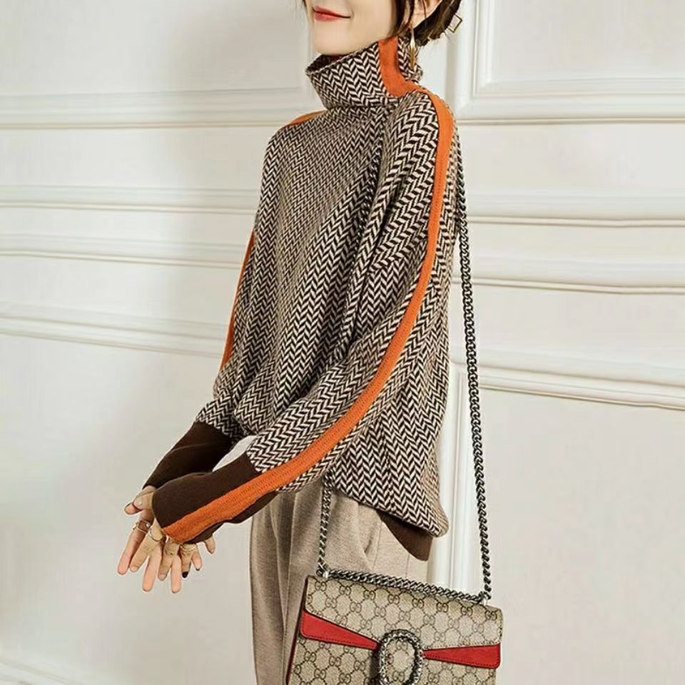 Jess - Jersey de cuello alto
