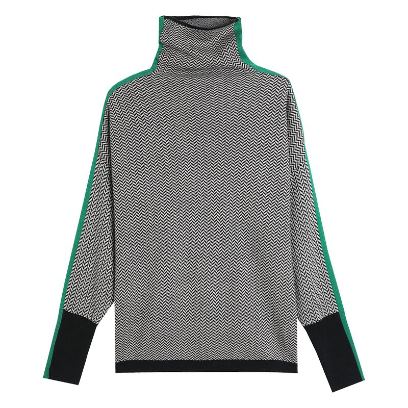 Jess - Jersey de cuello alto