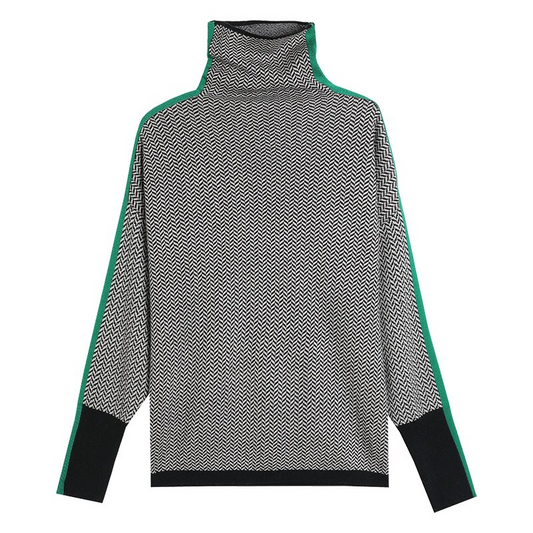 Jess - Jersey de cuello alto