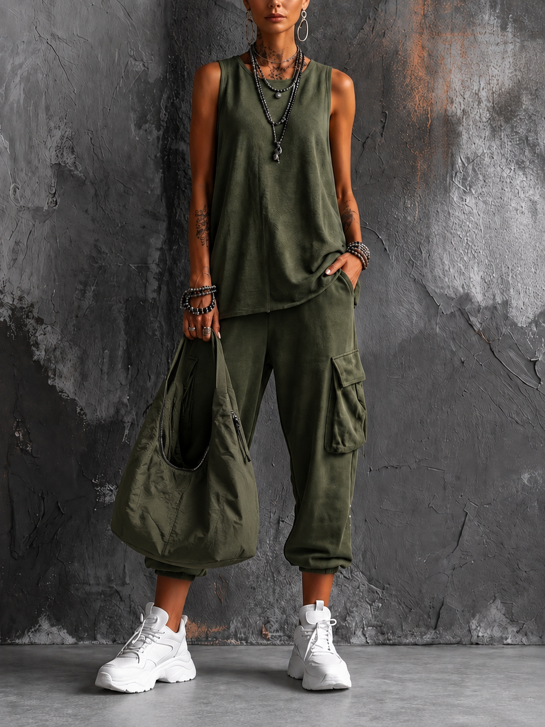 Irati | Conjunto casual de confort urbano