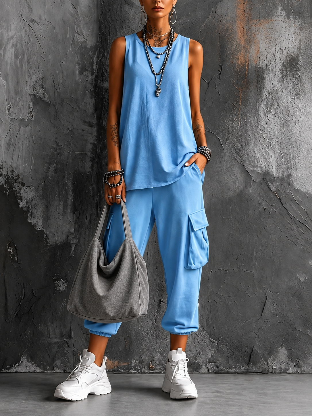 Irati | Conjunto casual de confort urbano
